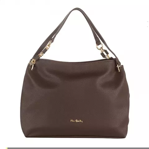 PIERRE CARDIN | Geantă damă din piele maro / Cod: PCL411D - Pierre