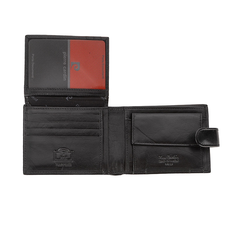 PIERRE CARDIN | Portofel bărbați negru