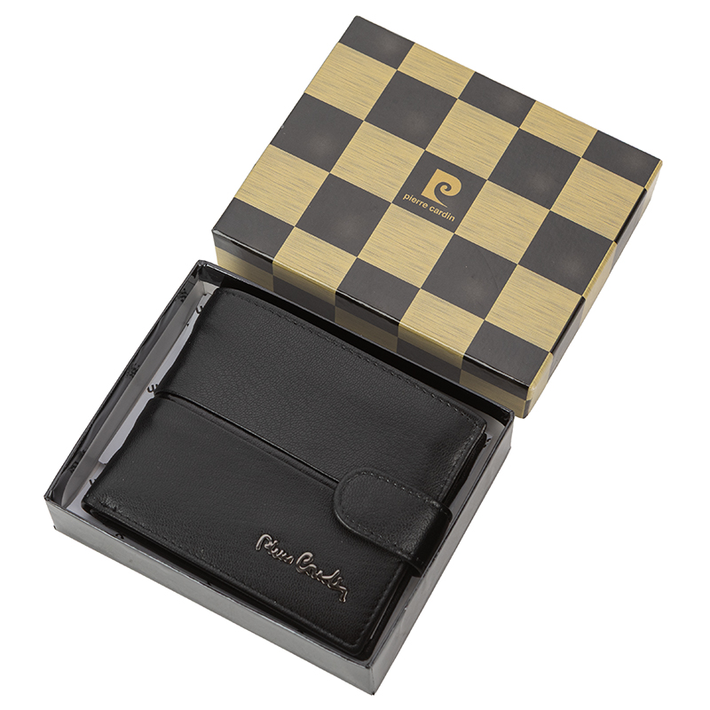 PIERRE CARDIN | Portofel bărbați negru