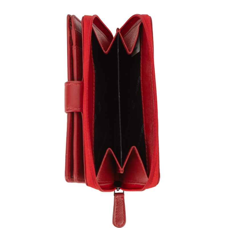 PIERRE CARDIN | Portofel damă roșu