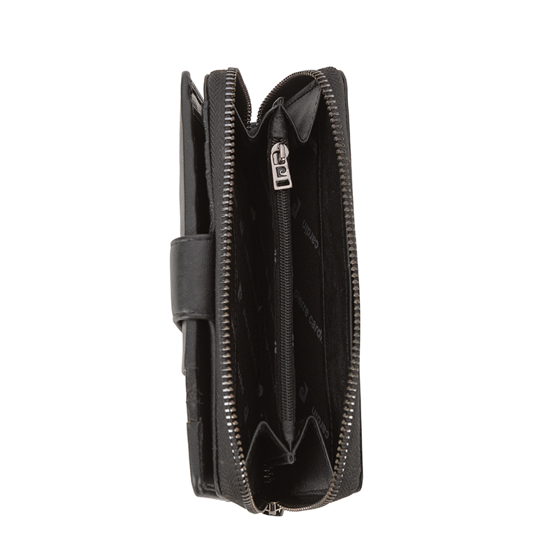 PIERRE CARDIN | Portofel damă negru