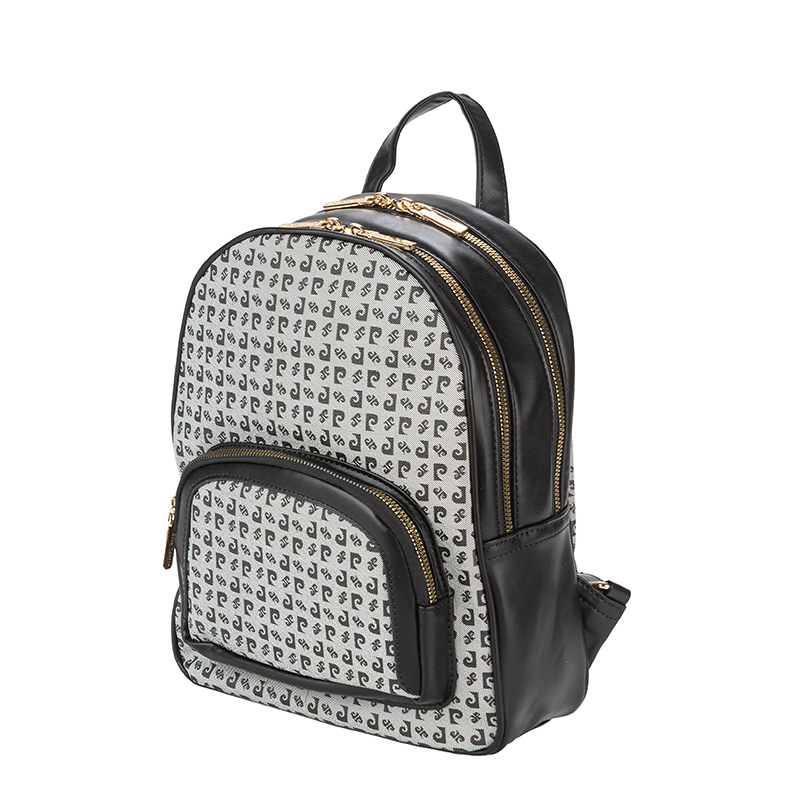 PIERRE CARDIN | Rucsac damă negru-gri