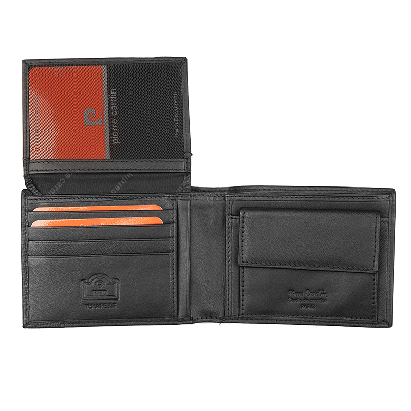 Set cadou portofel și curea de piele naturală - Pierre Cardin